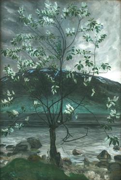 blastedheath:  simena Nikolai Astrup (Norwegian, 1880-1928), Spring Mood, undated - before 1914. Oil on canvas, 97 x 66 cm. 