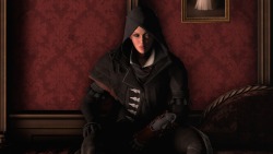 shittyhorsey:  Evie Frye (Assassin’s Creed Syndicate)  SFM model  Port of Tokami-Fuko’s xnalara model. Facebones and SFM eyeposing. Hooded and unhood version of the model. Rig included.    Horsey always puts out some quality model ports on SFMLab