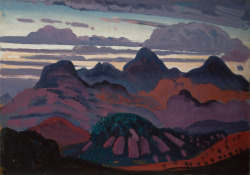 James Dickson Innes.Â Deep Twilight, Pyrenees.Â 1912.