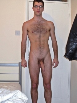 Skinny hairy gay men naked