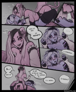 snowyfeline:  a little comic for @natthelich, more of our succugirls.