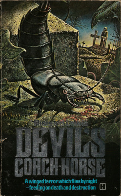 Devil&rsquo;s Coach-Horse, by Richard Lewis (Hamlyn, 1979). From a charity shop on Mansfield Road, Nottingham.  It begins when a small charter plane crashes into the Alps. All the passengers are killed - a party of international scientists starting a