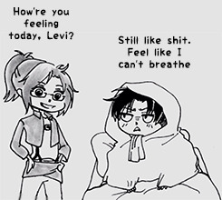 hibana:  the final sick day. heichou actually turns out to be the cuddling type (days 1 2 3 4) 