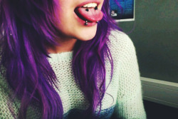 I really love the double tongue piercings , if only I didn’t have so many already ^_^