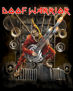 pigeonfoo:  brokehorrorfan:  Fright-Rags has launched this killer mash-up of Mad Max: Fury Road’s Doof Warrior and Iron Maiden.  h-o-l-l-o-w-2-5 It’s yo boy.