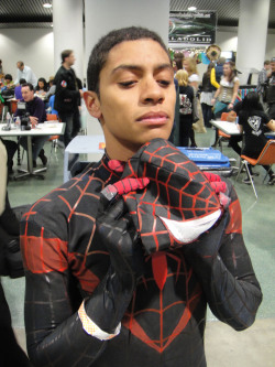 odinsblog:  Ultimate Spider-Man cosplayers: Miles Morales  