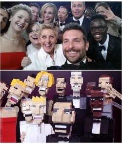 Variations on a theme &hellip; and what they were really watching (great takeoffs of the “Oscar selfie”)