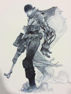 rhubarbes:  Mad Max: Fury Road - Furiosa by Eric Canete More about Mad Max here.