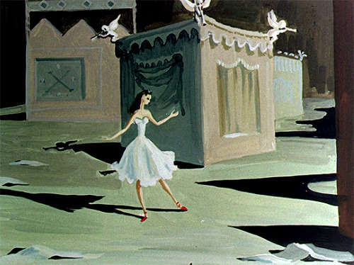davidlynch: The Red Shoes (1948) dir. Michael Powell &amp; Emeric Pressburger  Drawings executed by Hein Heckroth &amp; Ivor Beddoes 