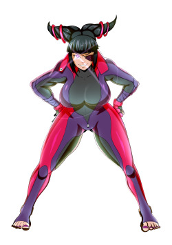 121gigawattsart:  long time no art, sorry bout that work has been making me feel a little dead inside. oh well. drew some Juri Han because shes the bae. the crazy sexy bae… did this during a stream earlier today.   &lt;3 &lt;3 &lt;3