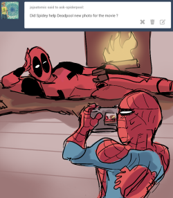 ask-spiderpool:  SM: As a freelance photographer, I take a couple of jobs I’m not too proud of.