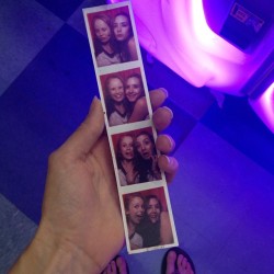 gone done another photo strip with that goofy girl 😜 (at Playland Arcade)