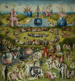 magictransistor:  Hieronymus Bosch. The Garden of Earthly Delights, center panel. 1515.