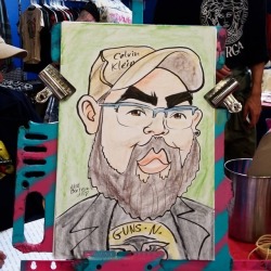 Ready to do caricatures at today&rsquo;s Black Market! We&rsquo;re here till 6pm.   Giving out free stickers n business cards.   Cheap original paintings for sale.   #art #drawing #caricature #caricatures #caricarurist #artistsoninstagram #artistsontumblr