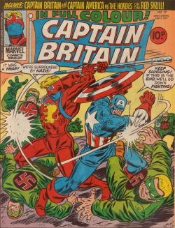 Captain Britain Vol 1 #17 (Marvel UK, 1977). Cover Artist: Ron Wilson.From a car boot sale in Nottingham.