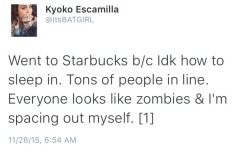 glitchnoiz:  brain-food:  This has been my thanksgiving.  I was the frappachino 