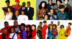 notsureifsrs:   Black sitcom ensembles from the 90s: Fresh Prince of Bel-Air, The Cosby Show, Family Matters, A Different World, Sister, Sister,  Living Single, Hangin’ With Mr. Cooper, The Steve Harvey Show, Martin, Smart Guy, The Jamie Foxx Show,