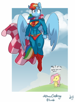 atryl: 30minchallenge: From Rainbow dash living out a super hero fantasy, Fluttershy as a fluffy fluffy panda pandy to derpy being a cardboard princess it looks like the pegasi are all about the budget costumes. maybe having wings helps you make costumes