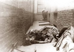 Dead bodies, Monroe Street fire, New York City – 1913