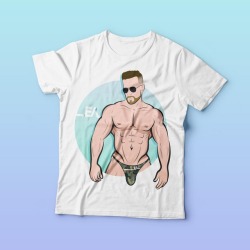 Customize your t-shirts! @raif_moore #TheEdArt #EdArt #Illustrator #Ilustracion #Gay #GayArt #GayIllustration #GayMuscle #Draw #Drawing #Beard #Tattoos #Muscles #MuscleHunk #MuscleMacho #Ripped #Body #Hunk #Handsome #Sexy #SexyHunk #Macho #Muscular #Nippl