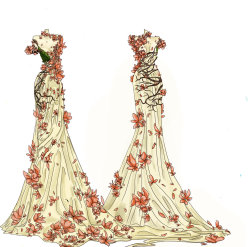 sarena-babaroga:  Story of a dress - Lyrota - Persephone Dress 