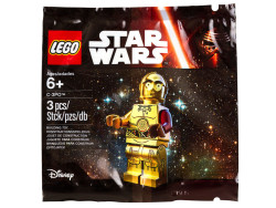 lego-minifigures:  2015 LEGO C-3PO PolybagA new polybag just surfaced and it contains one of the most detailed version of C-3PO ever – including the left red arm he also features in the set images of Star Wars: The Force Awakens. Printings on arms and