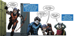 red-oracle: Damian Wayne &amp; Roy Harper, Nightwing #43