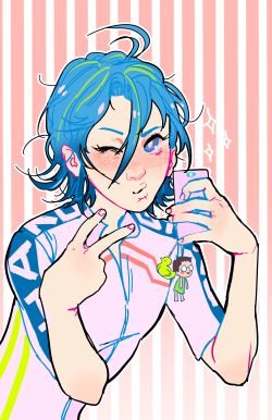 space-soap:   sakamichi-kun, what do u think abt my new phone straps???(′▽`*)   a little “selfie” i took for my manami rolepay twitter, heheh i might make a corresponding tumblr for it…we’ll see!!