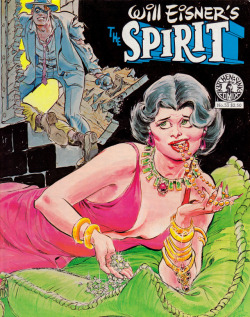 The Spirit No. 33 (Kitchen Sink Enterprises, 1982). Cover art by Will Eisner.From Oxfam in Nottingham.