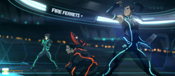 willmcshag:  TRON: Legend of Korra by *dCTb This is so cool!