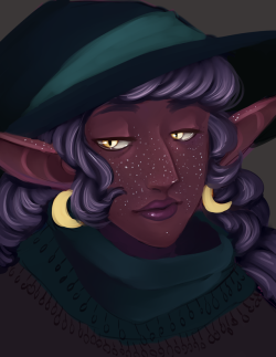 its-pidgeons:  quick unfinished taako before bed. how many different designs will i do for him? the world may never know.