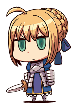 Like i’ve been playing FGO (fate grand order) and i can’t still roll a Saber&hellip; 