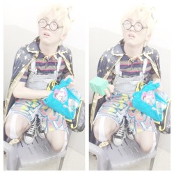forevershiningshinee:  [Photo] Key’s instagram update - Geek chick 130526  Geek chic - # Credit: Bumkeyk 