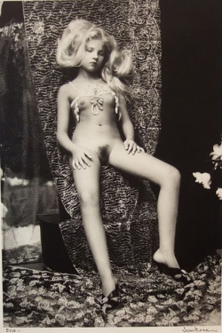 thekelayahobjective:  Actress Eva Ionesco has been photographed by her mother Irina Ionesco (daughter of famous play-writer Eugene Ionesco) in nude from the age of 4 to 12. She sold photos to Playboy of her 11 year old daughter in 1975, however that issue