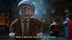 thefingerfuckingfemalefury:  part2of3:Lego DC Comics Super Heroes: Justice League: Gotham City Breakout This is the best day of Gordon’s life