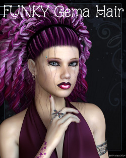 Sick of that plain old ever day hair? Why not try something new and exciting! I mean really. Get Katt’s new fun and funky hair textures for Gema Hair!  It&rsquo;s time to take Gema Hair to the next level &hellip; it&rsquo;s time to FUNKY it up!  Twenty-ei