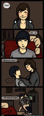 hellolaurenzo:  pathtothefuture:  jmarietee:  acanthachaos:  I find this so adorable :3💜  This is how video games are played lmao jk  Can I have this? Please. :(  this is how i am, i expect you to be the same when im playing 