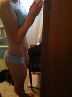 itsfuntoshowoff:  Ugh, your legs and ass! So sexy all over. :) Thank you so much anon! She said she wants comments, followers, she’s reading. :)   Girls! Submit your pics on kik @ itsfuntoshowoff     It all stays anon unless you want me to say your