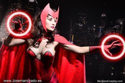 Scarlet Witch Bodypaint by Morganita86 
