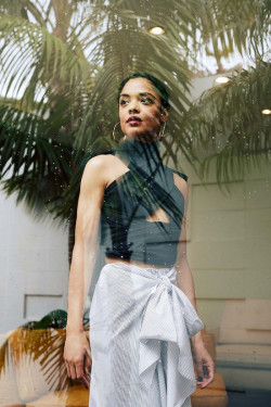 shadesofblackness:  TESSA THOMPSON FOR TOME COLLECTION,  INSPIRED BY AFRO-CUBAN ARTIST BELKIS AYON. 