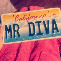 jeffreestar:  Time to retire my #MRDIVA license plate and get a new one! 