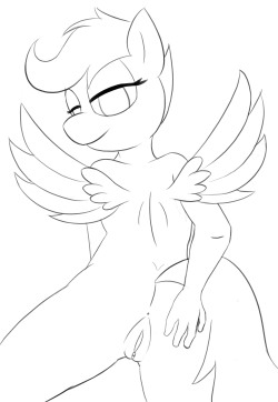 Hi guys This is the line art for the next drawing i think i&rsquo;m gonna continue making anthro of fillies (Edit : Ugh! i&rsquo;ve seen so much error in this work! this is what happen when you tired and push yourself to draw)