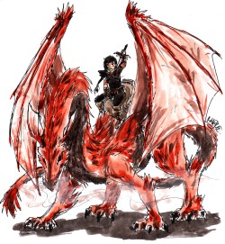 stickmilla:  toodrunktofindaurl:  Daenarys.. who? Pft. She is nothing compared to Carmilla Karnstein, Dragon Rider of the kingdom of Sylas-Yu.  FIERCE DRAGON RIDER
