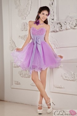 sissydonna:  hellogabriellaa:  Beautiful A-line Sweetheart Mini-length Chiffon and Organza Beading Cocktail Dress - Prom Dresses - Special Occasion Dresses -   Where Boys Will Be Girls