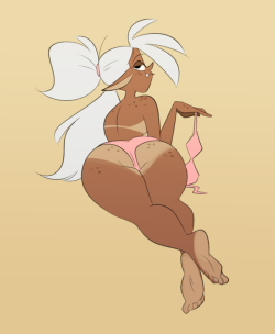 kindahornyart: Small thing for @feathers-ruffled Gotta love those tanlines  