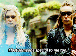 scoutarchive-deactivated2015062:  &ldquo;I thought I’d never get over the pain.&rdquo; [x]  Reblogging without comment. #the100