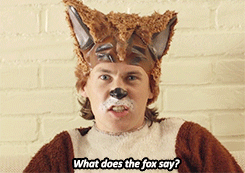 dj-shamrock:  heatthledger:  The Fox - Ylvis  FUCK THERE’S ALREADY A GIF SET YOU GUYS  Wow talk about entertaining