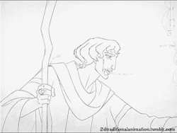 2dtraditionalanimation:  Moses - James Baxter 