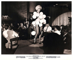 Joanne Woodward is featured in a publicity still from the 1963 film: ‘The Stripper’.. Directed by Franklin J. Schaffner, the film also featured legendary dancer Gypsy Rose Lee in the role of &ldquo;Madame Olga&rdquo;..