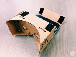 polygondotcom:  How to make a VR headset with a pizza box, smartphone and ล worth of tech Google is bringing virtual reality to Android phones with cardboard — literally. The Cardboard project is Google’s attempt to bring inexpensive VR to its